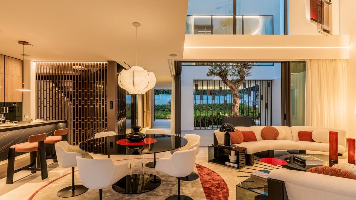 4 chambre Villa/Maison Semi-Mitoyenne à vendre à Marbella avec piscine garage - 7 500 000 € (Ref: 9509477)