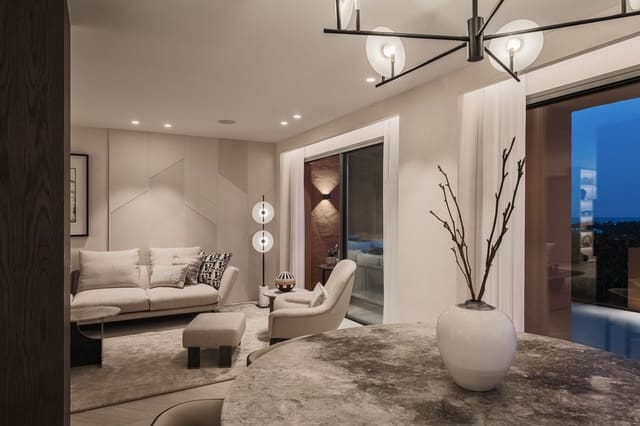 4 chambre Appartement à vendre à Nueva Andalucia, Marbella avec piscine garage - 2 750 000 € (Ref: 9509524)