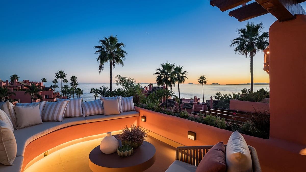 3 camera da letto Attico in vendita in Estepona con piscina garage - 2.995.000 € (Rif: 9509525)