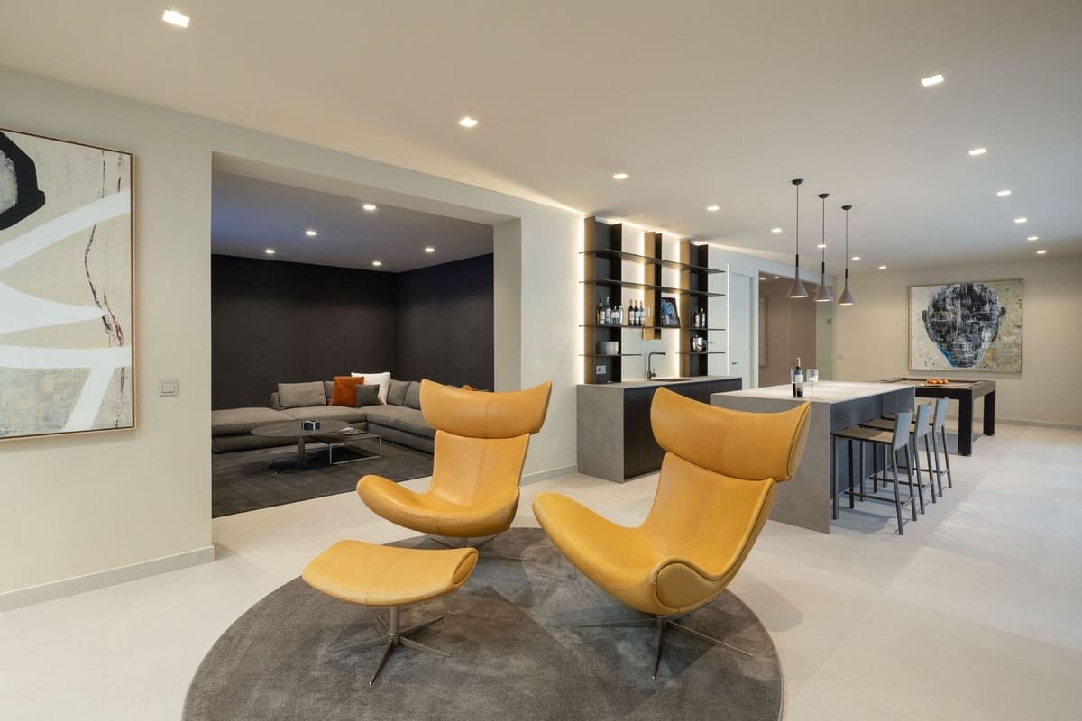 5 Zimmer Villa zu verkaufen in Los Flamingos mit Pool Garage - 4.395.000 € (Ref: 9509606)