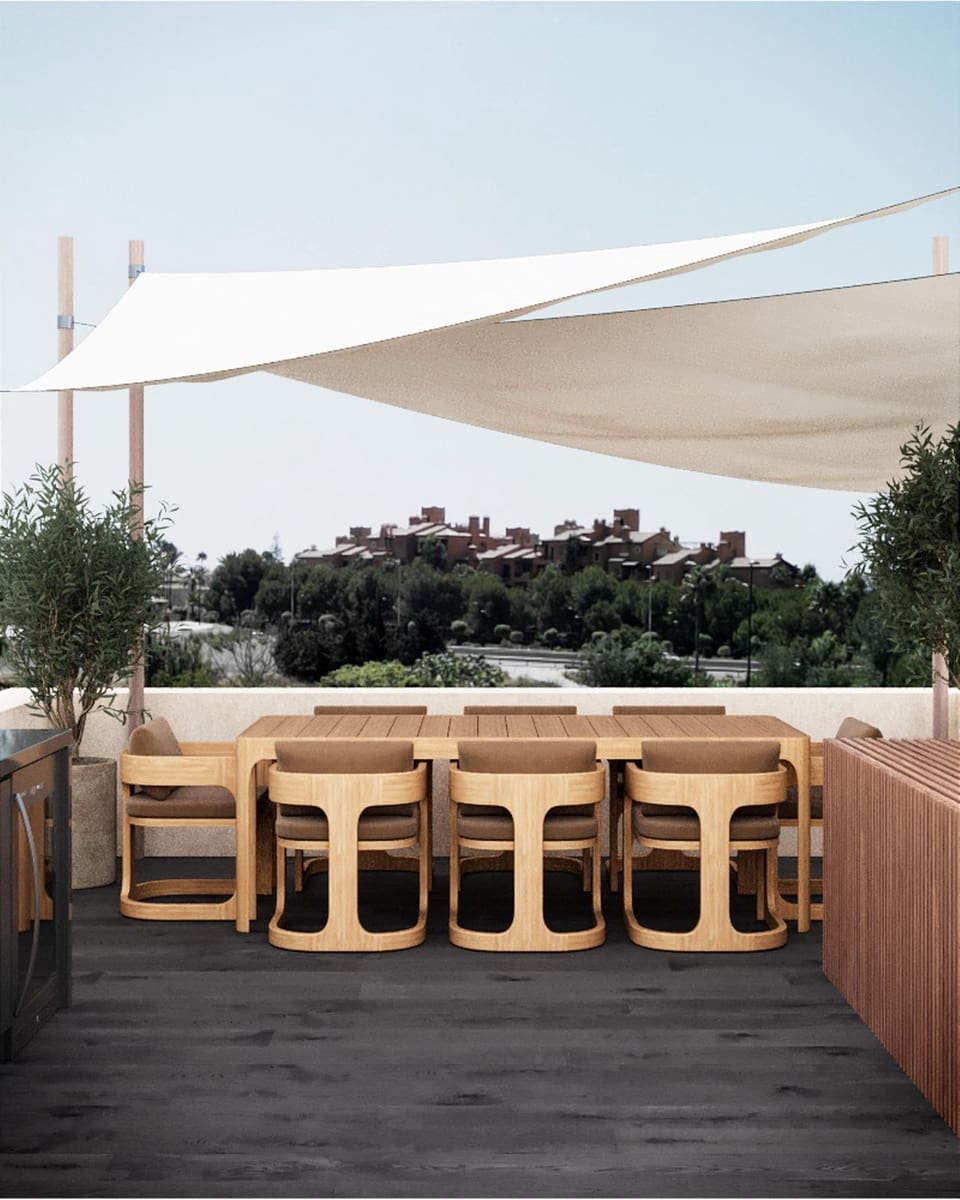 Ático de 3 habitaciones en New Golden Mile en venta con piscina garaje - 999.000 € (Ref: 9509652)