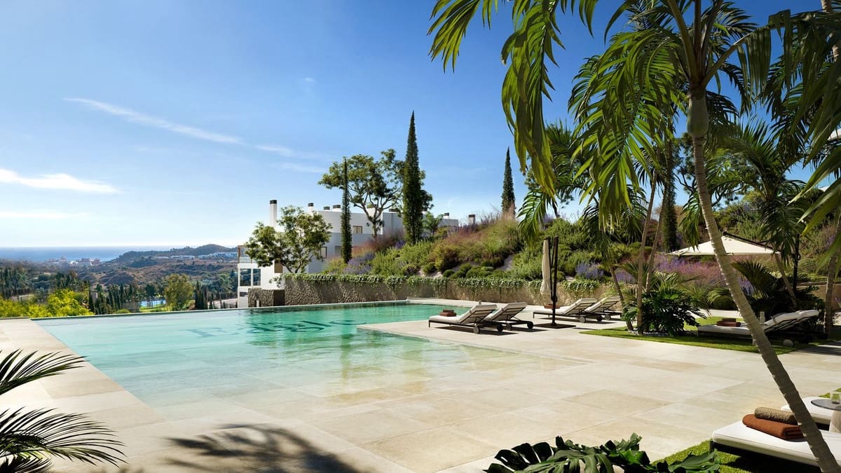 2 soverom Leilighet til salgs i Mijas med svømmebasseng garasje - € 390 000 (Ref: 9653119)