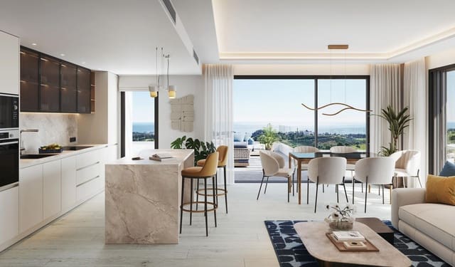 3 sovrum Lägenhet till salu i Mijas med pool garage - 1 133 000 € (Ref: 9696803)