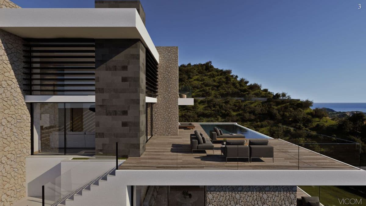 Chalet de 3 habitaciones en Benitachell / Benitatxell en venta con garaje - 1.880.000 € (Ref: 1860974)