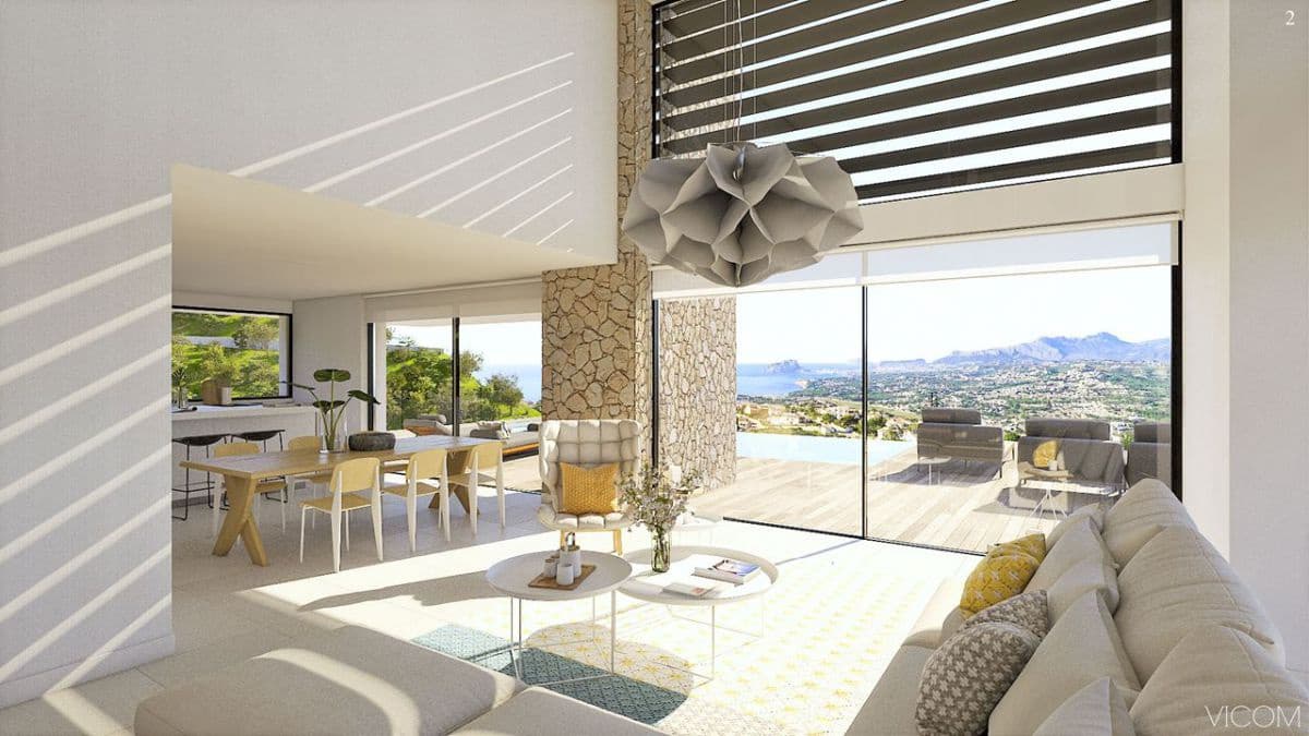 Chalet de 3 habitaciones en Benitachell / Benitatxell en venta con garaje - 1.880.000 € (Ref: 1860974)