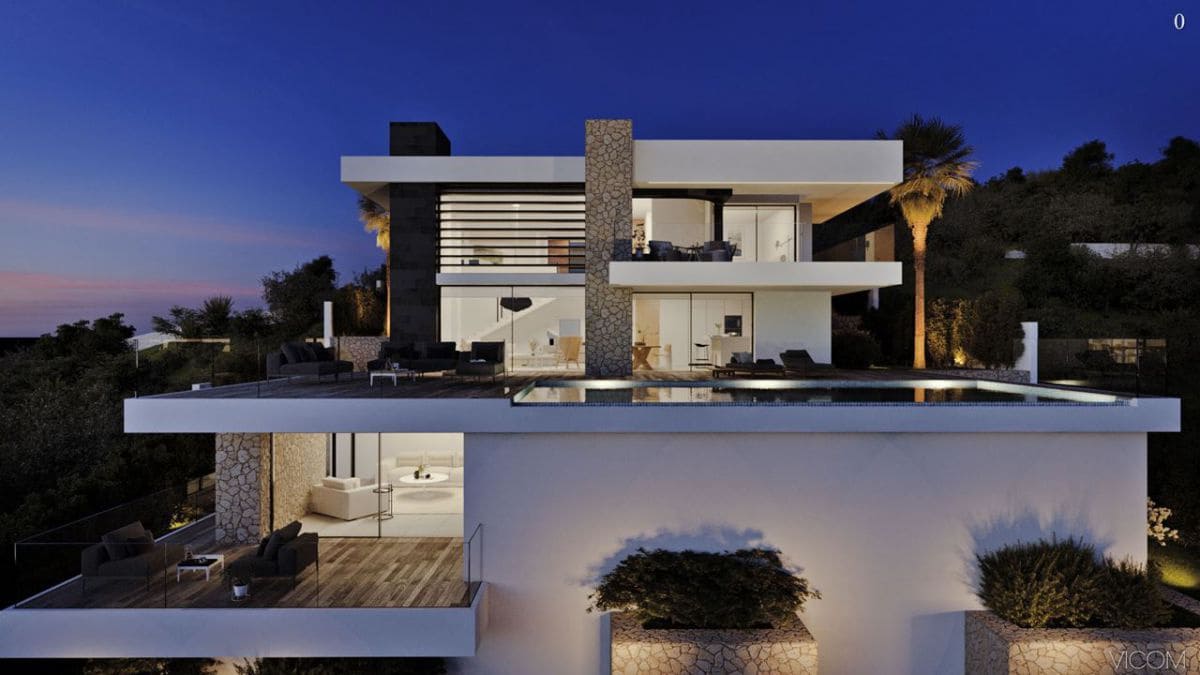 Chalet de 3 habitaciones en Benitachell / Benitatxell en venta con garaje - 1.880.000 € (Ref: 1860974)