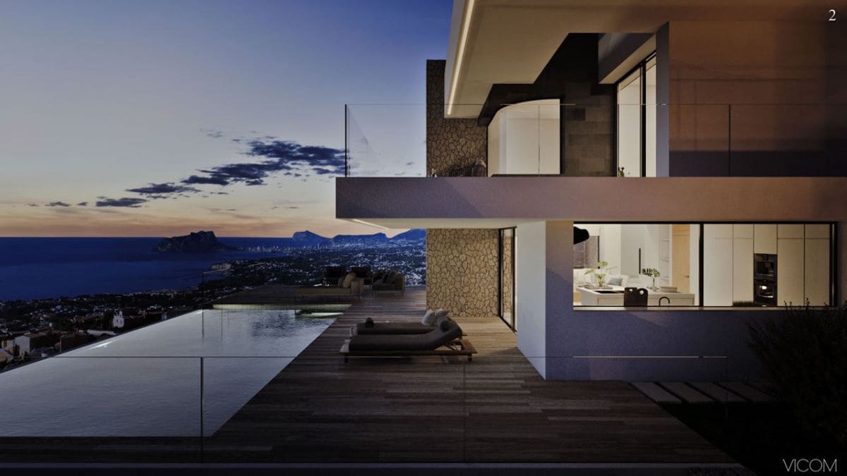 Chalet de 3 habitaciones en Benitachell / Benitatxell en venta con garaje - 1.880.000 € (Ref: 1860974)