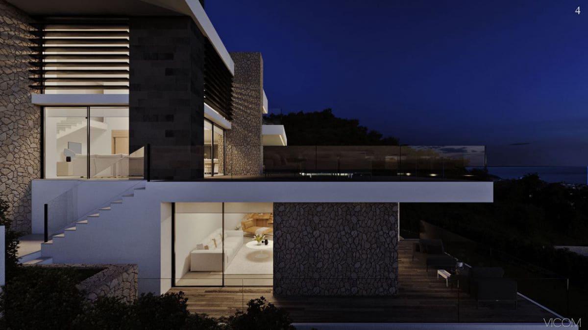 Chalet de 3 habitaciones en Benitachell / Benitatxell en venta con garaje - 1.880.000 € (Ref: 1860974)