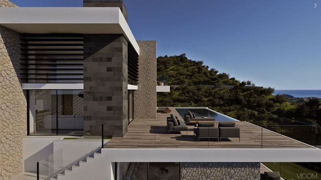 Chalet de 3 habitaciones en Benitachell / Benitatxell en venta con garaje - 1.880.000 € (Ref: 1860974)