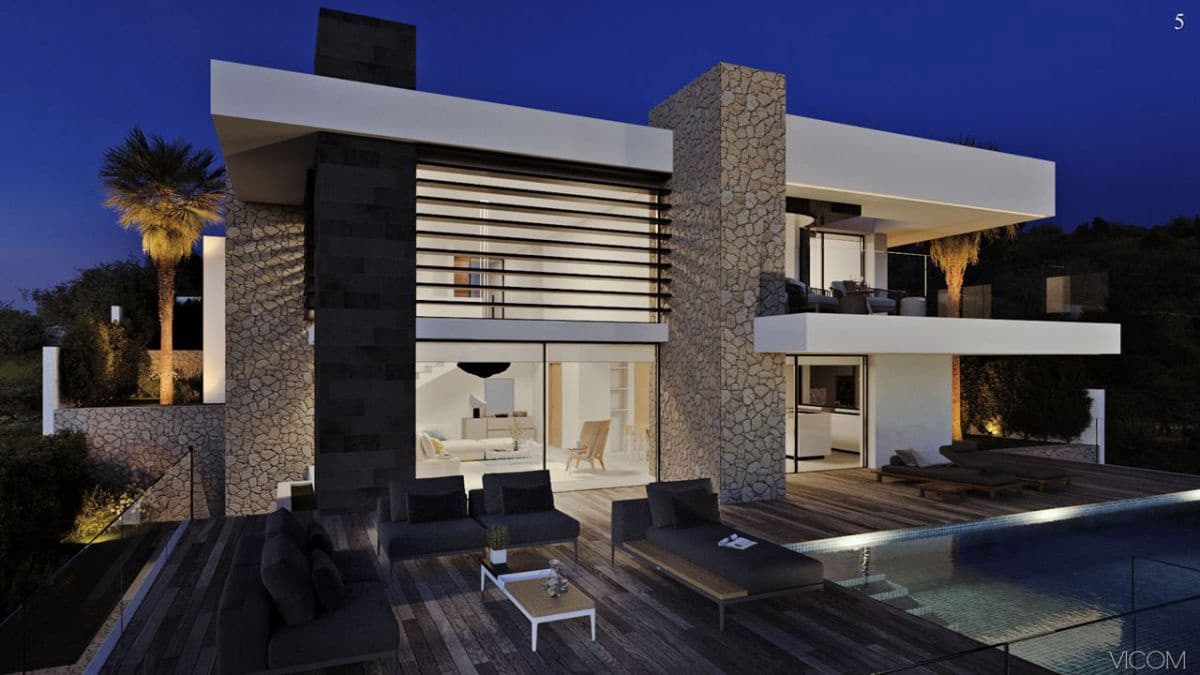 Chalet de 3 habitaciones en Benitachell / Benitatxell en venta con garaje - 1.880.000 € (Ref: 1860974)