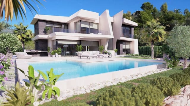 Chalet de 4 habitaciones en Calpe / Calp en venta con piscina garaje - 1.895.000 € (Ref: 1862698)