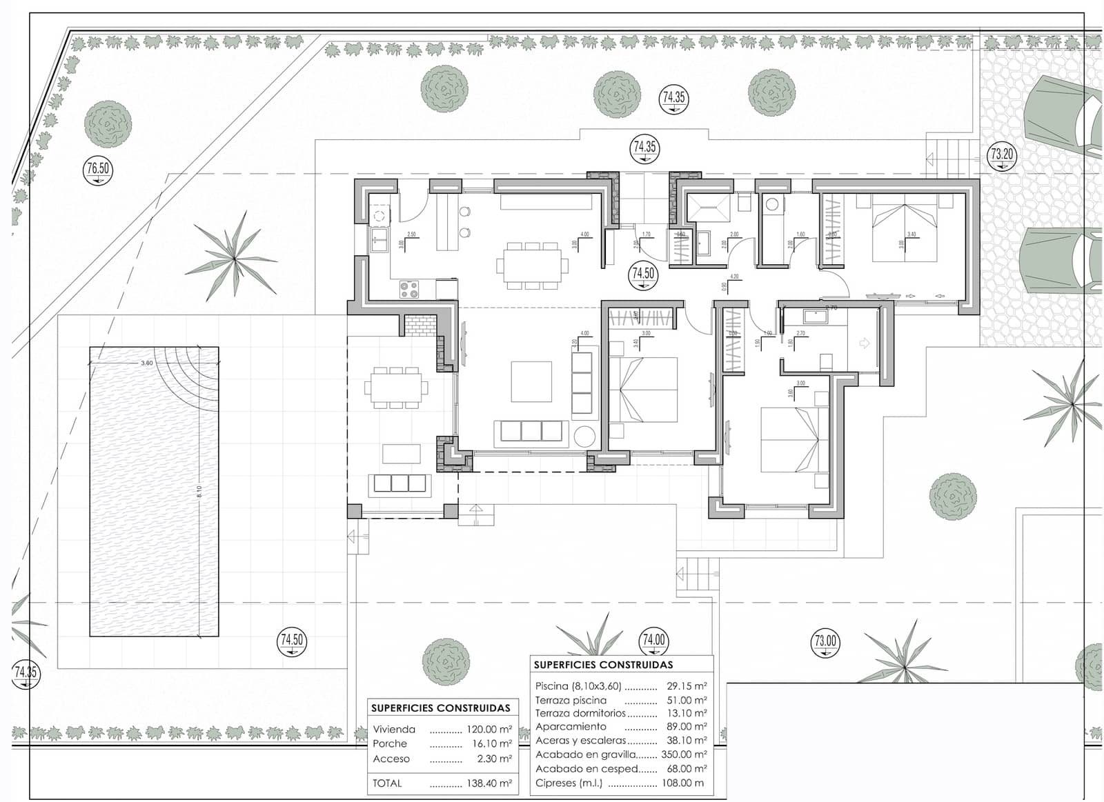 3 bedroom Villa for sale in Benissa with pool garage - € 890,000 (Ref: 1893668)