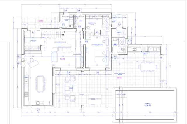 3 soverom Villa til salgs i Moraira, Teulada-Moraira med svømmebasseng garasje - € 1 250 000 (Ref: 1943151)