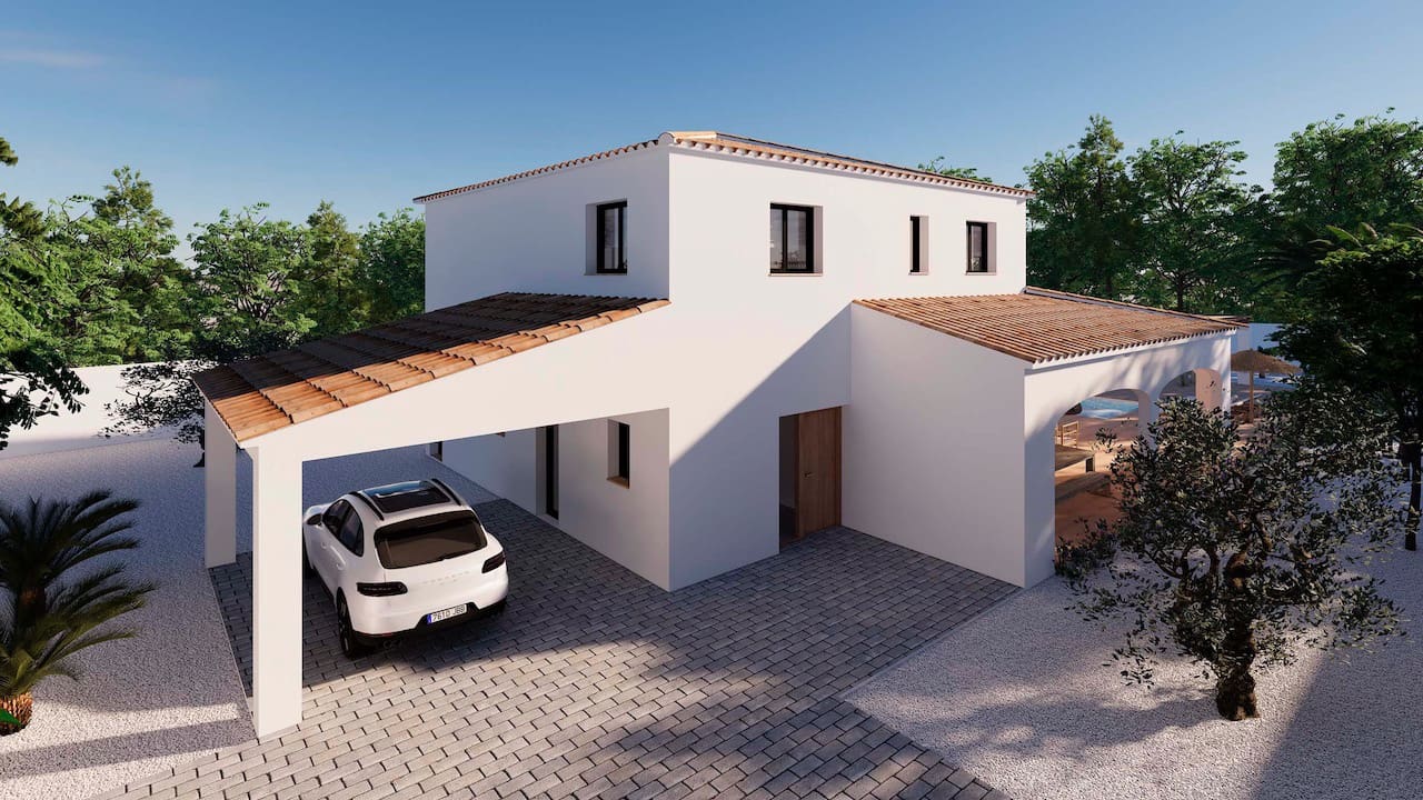 4 bedroom Villa for sale in Moraira with pool garage - € 1,449,000 (Ref: 1943967)