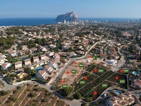 Building Plot for sale in Calpe / Calp - € 750,000 (Ref: 2193282)