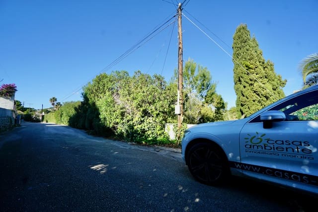 Building Plot for sale in Moraira, Teulada-Moraira - € 250,000 (Ref: 3105765)