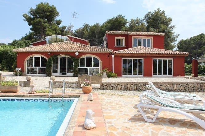 4 sovrum Villa till salu i Javea / Xabia med pool garage - 1 400 000 € (Ref: 3105841)