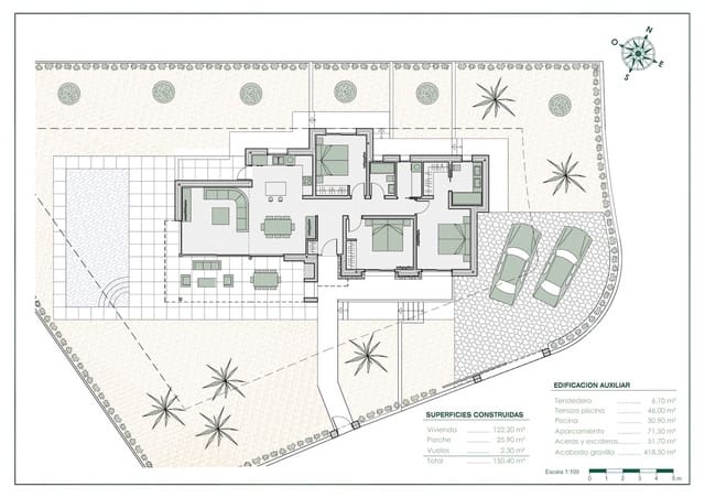 3 quarto Moradia para venda em Benissa com piscina garagem - 925 000 € (Ref: 3105896)