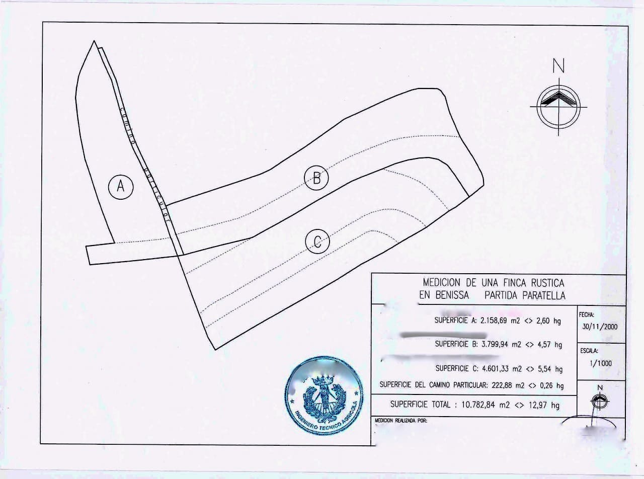 Byggetomt til salgs i Benissa - € 167 500 (Ref: 3105935)