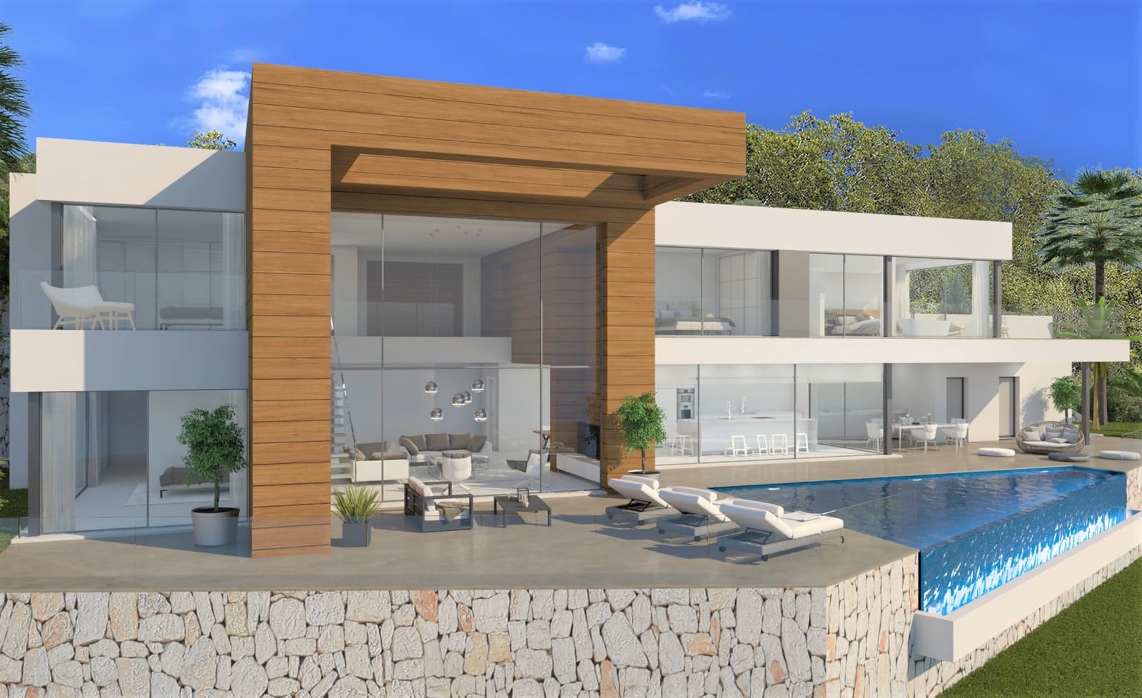 5 sypialnia Willa na sprzedaż w Moraira z basenem - 1 545 000 € (Ref: 3106025)
