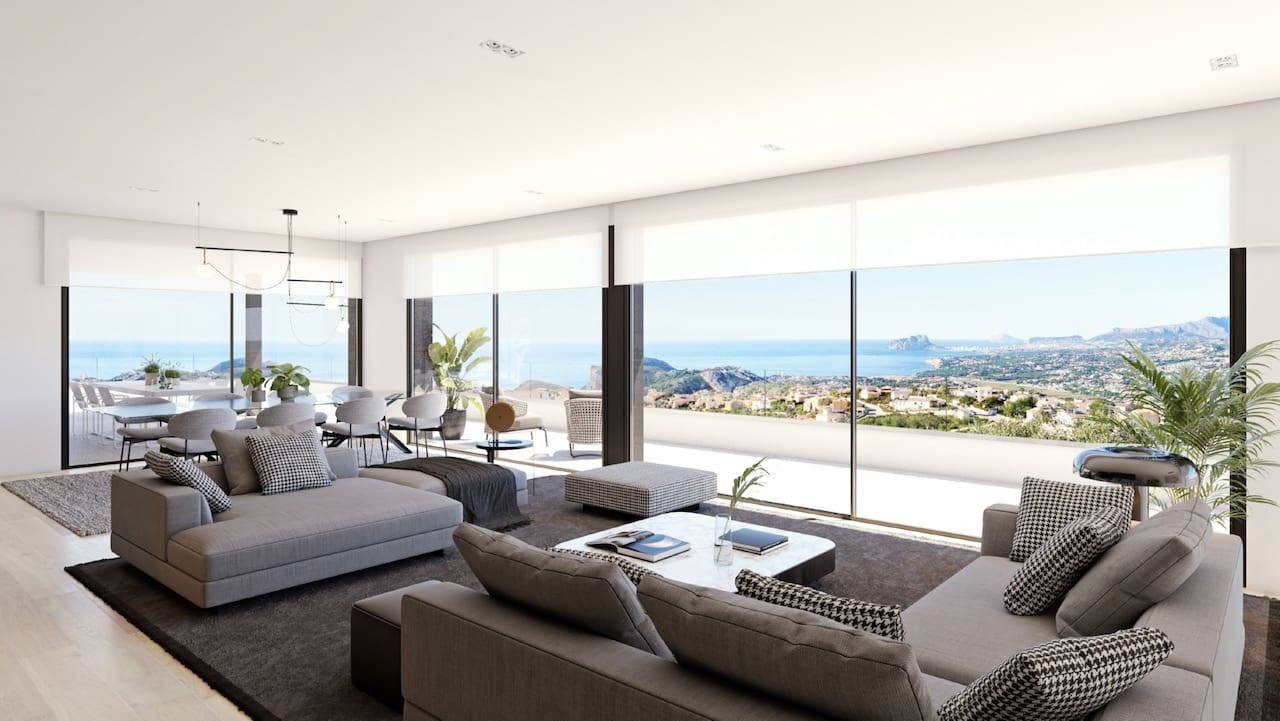 3 soveværelse Villa til salg i Cumbre del Sol med swimmingpool garage - € 3.671.000 (Ref: 3585119)