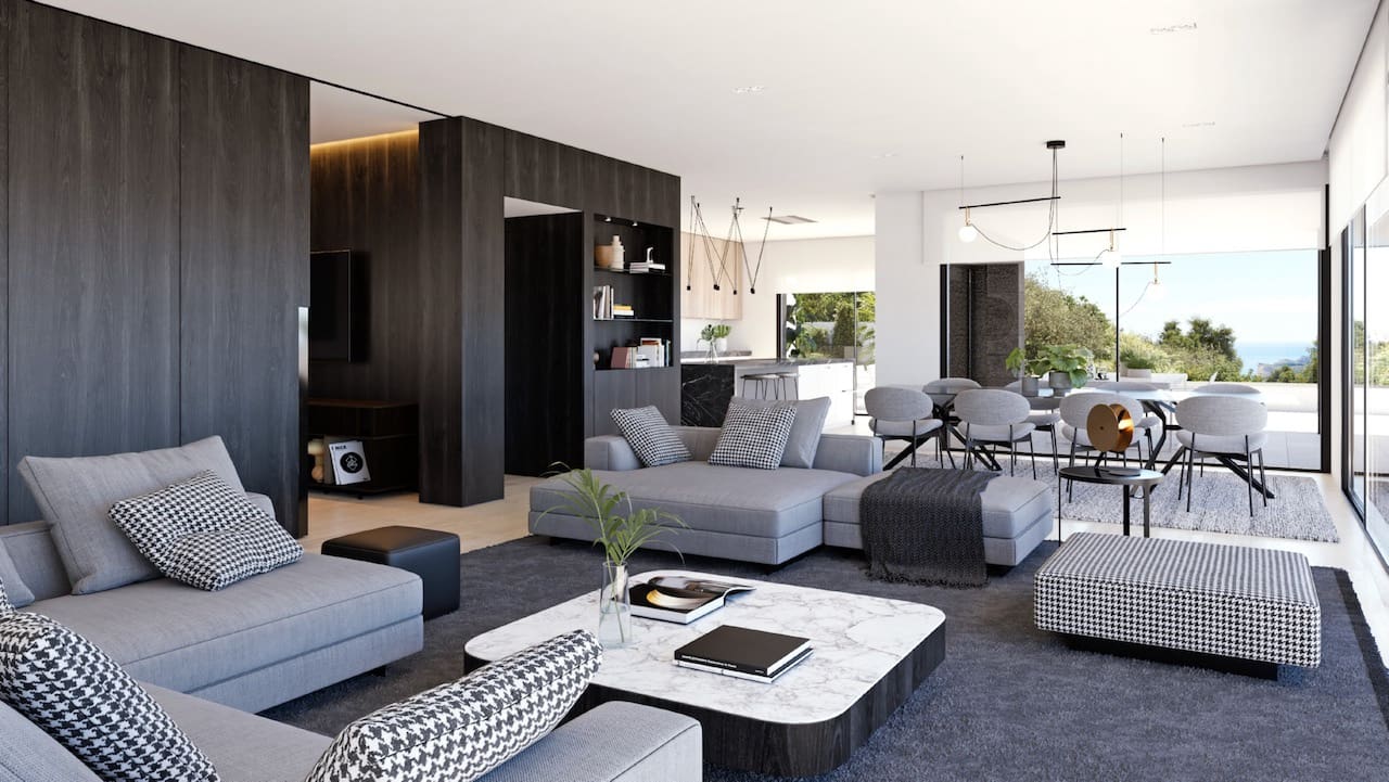 3 soveværelse Villa til salg i Cumbre del Sol med swimmingpool garage - € 3.671.000 (Ref: 3585119)