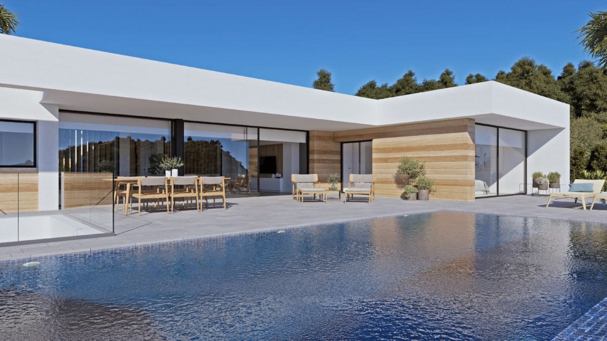 3 sypialnia Willa na sprzedaż w Benissa z garażem - 1 800 000 € (Ref: 4612544)