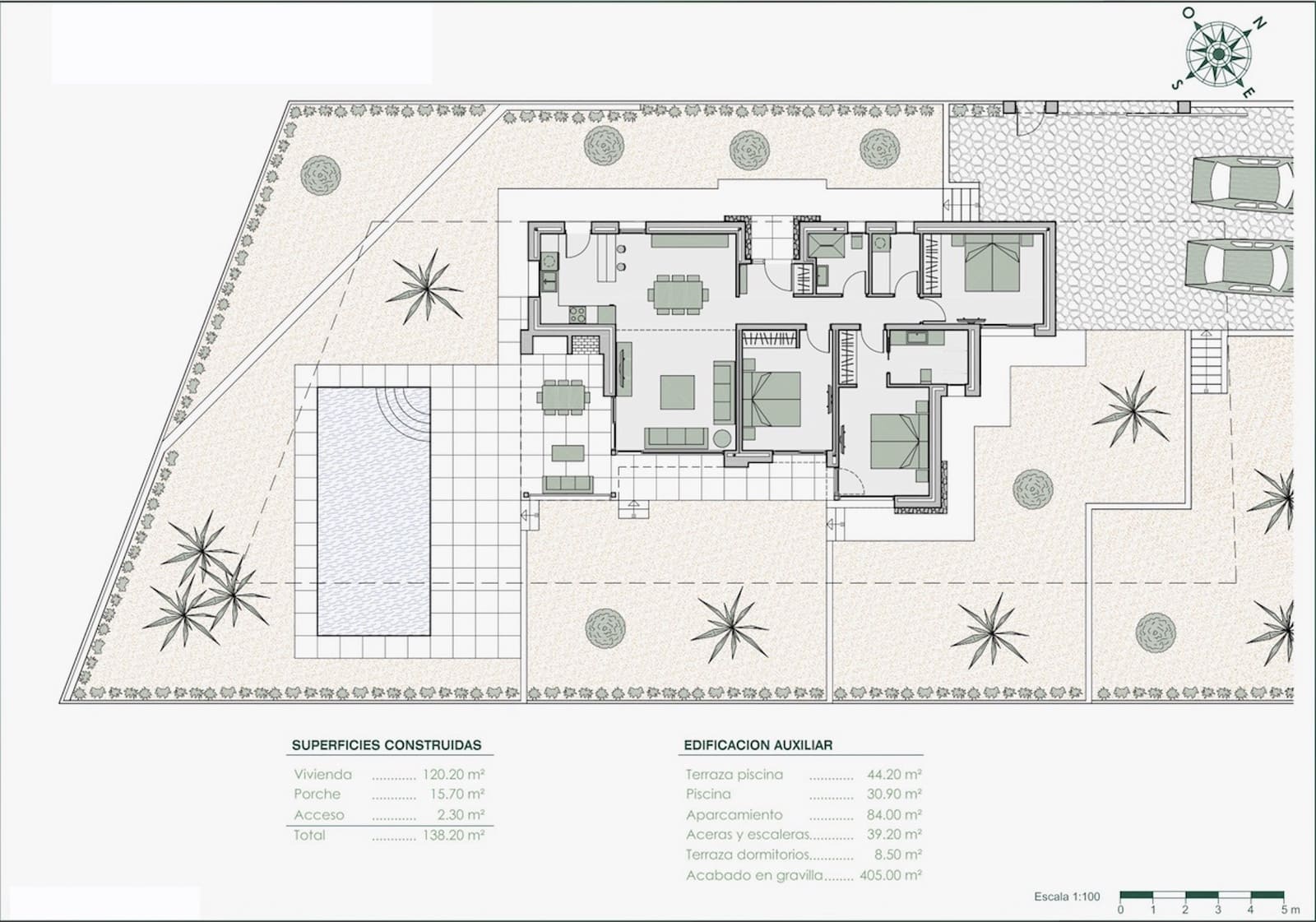 3 quarto Moradia para venda em Benissa com piscina garagem - 890 000 € (Ref: 5406380)