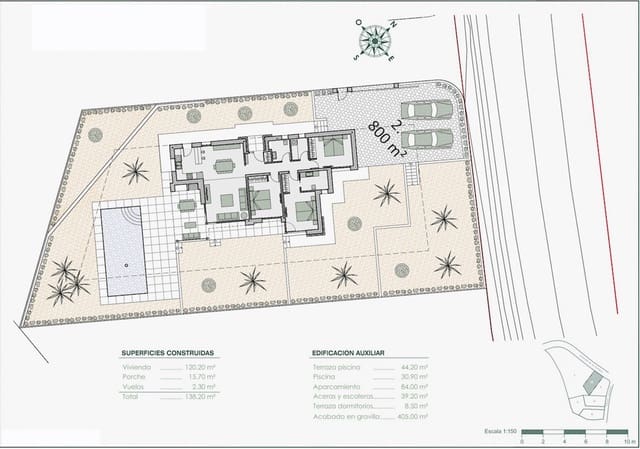 3 quarto Moradia para venda em Benissa com piscina garagem - 890 000 € (Ref: 5406380)