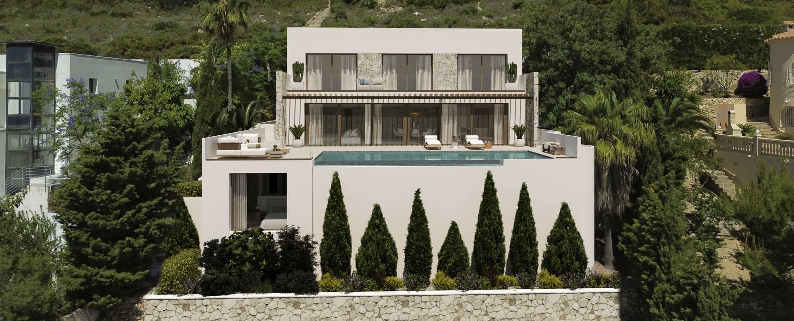 4 bedroom Villa for sale in Cumbre del Sol with pool garage - € 1,890,000 (Ref: 5406408)
