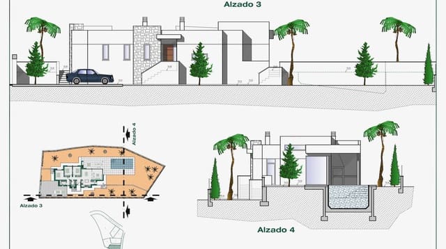 3 chambre Villa/Maison à vendre à Benissa avec piscine garage - 925 000 € (Ref: 5563444)