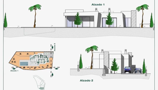 3 chambre Villa/Maison à vendre à Benissa avec piscine garage - 925 000 € (Ref: 5563444)