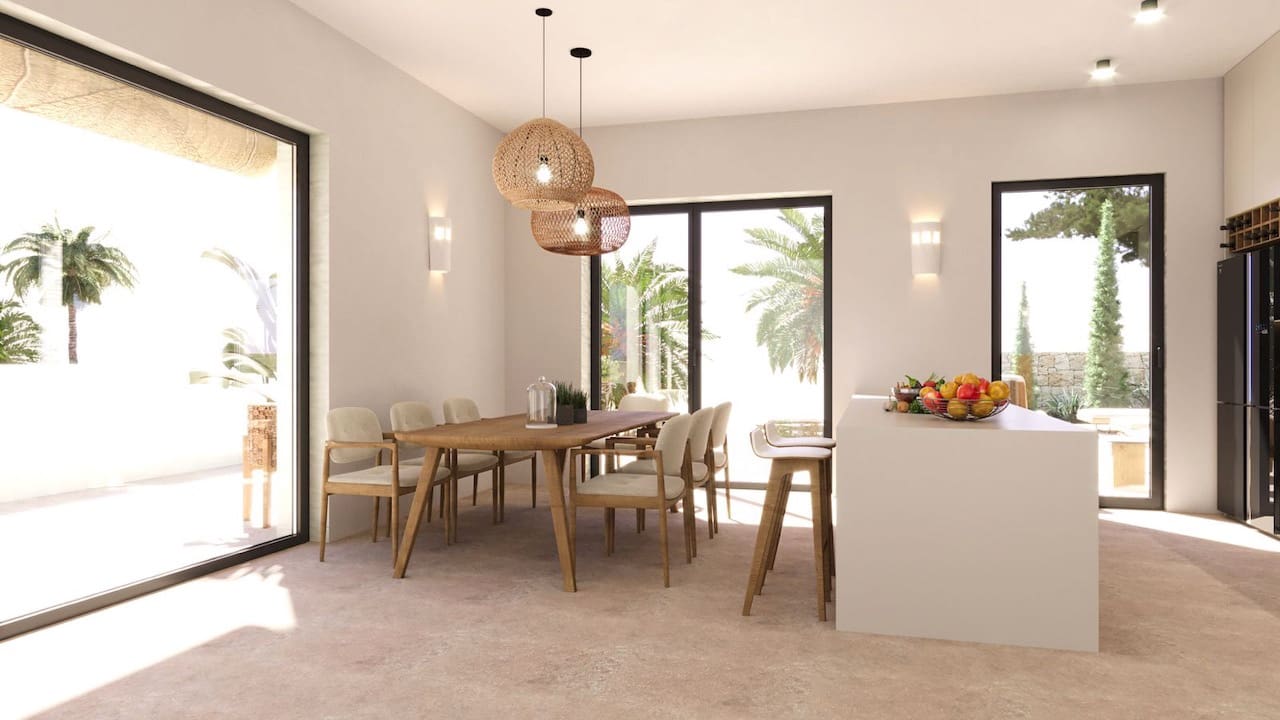Chalet de 3 habitaciones en Moraira en venta con piscina garaje - 1.400.000 € (Ref: 5563569)