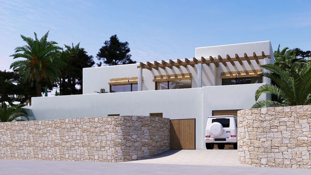 Chalet de 3 habitaciones en Moraira en venta con piscina garaje - 1.400.000 € (Ref: 5563569)