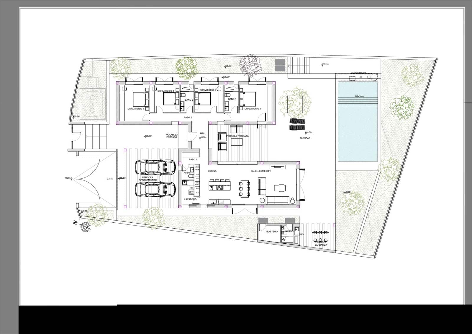 Chalet de 4 habitaciones en Moraira en venta con piscina - 1.650.000 € (Ref: 5563578)