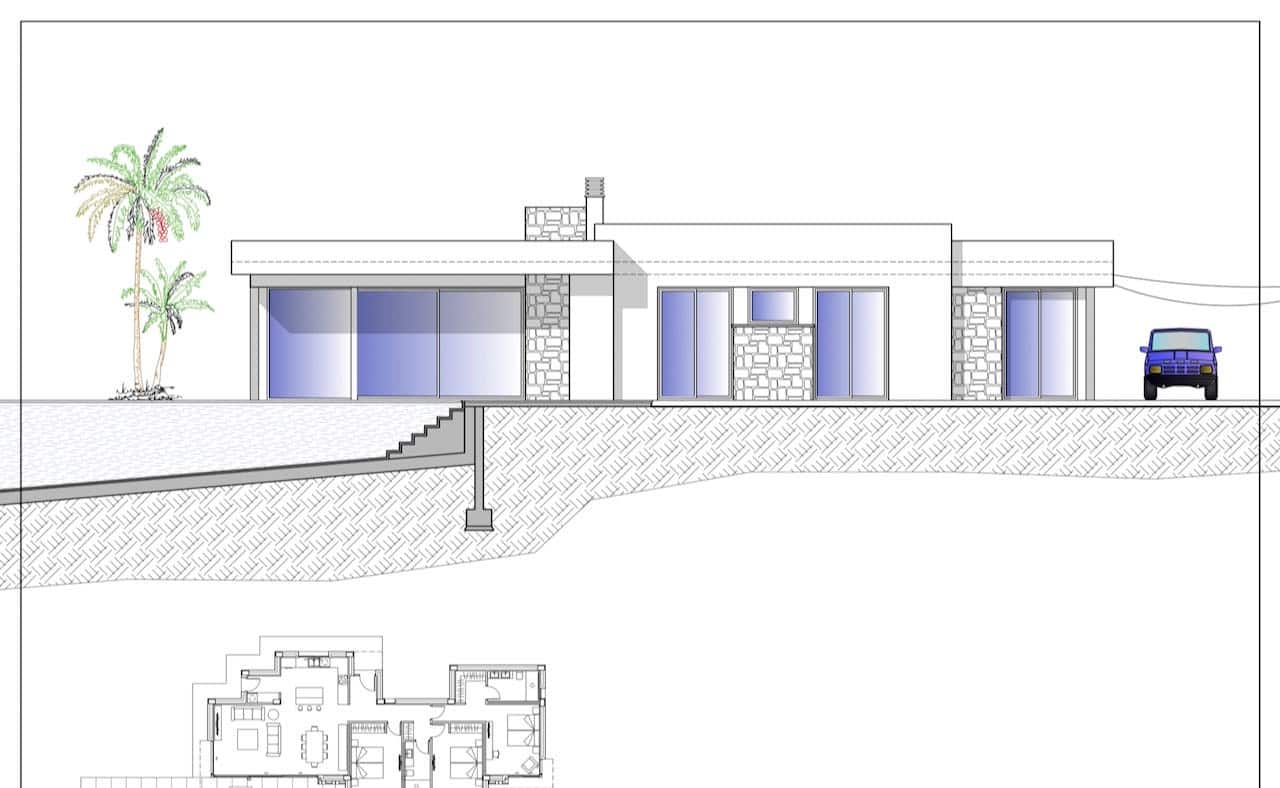 3 makuuhuone Huvila myytävänä paikassa Calpe / Calp mukana uima-altaan 
autotalli - 950 000 € (Ref: 5563680)