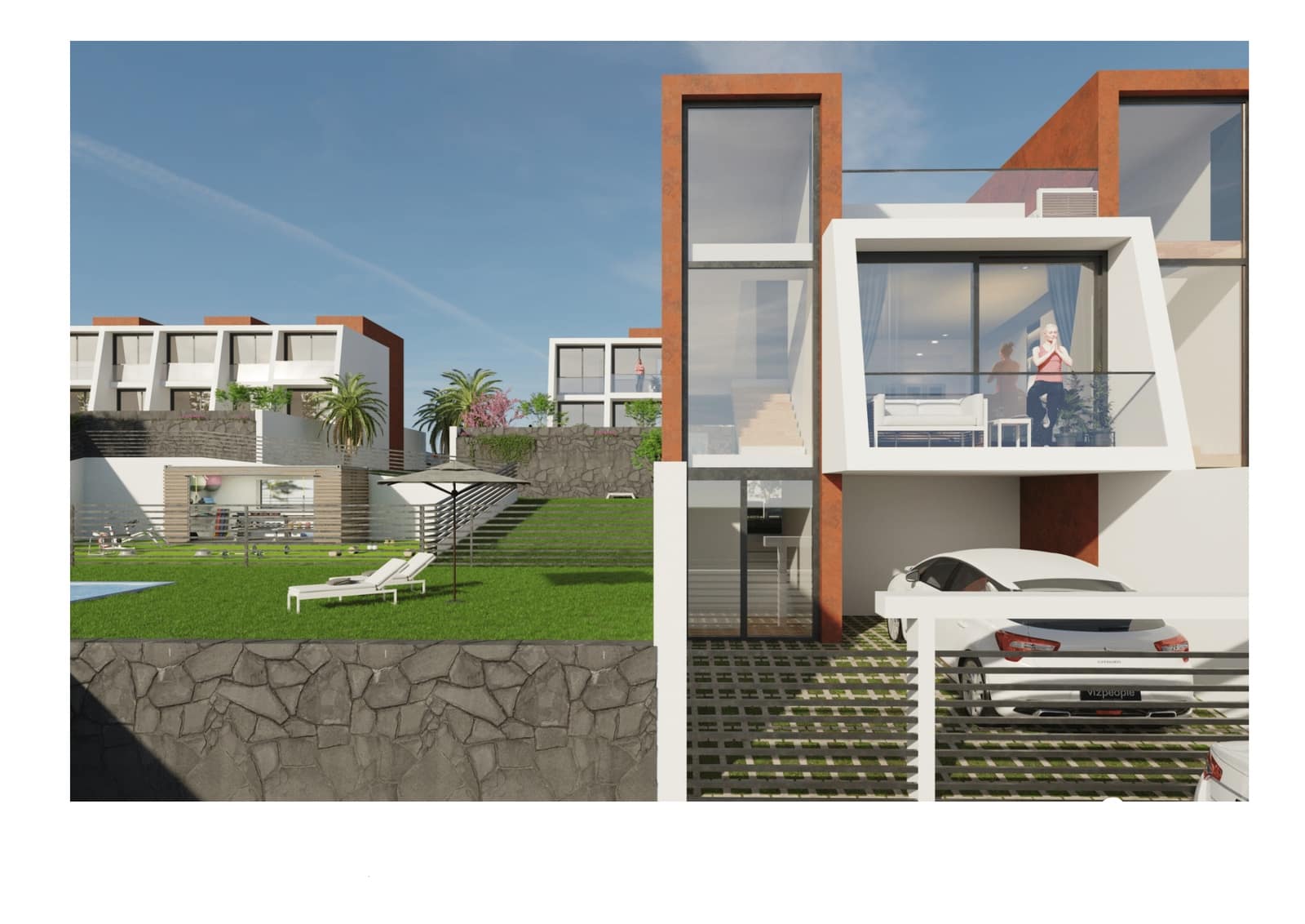 3 soveværelse Byhus til salg i Calpe / Calp med swimmingpool garage - € 465.000 (Ref: 8260405)