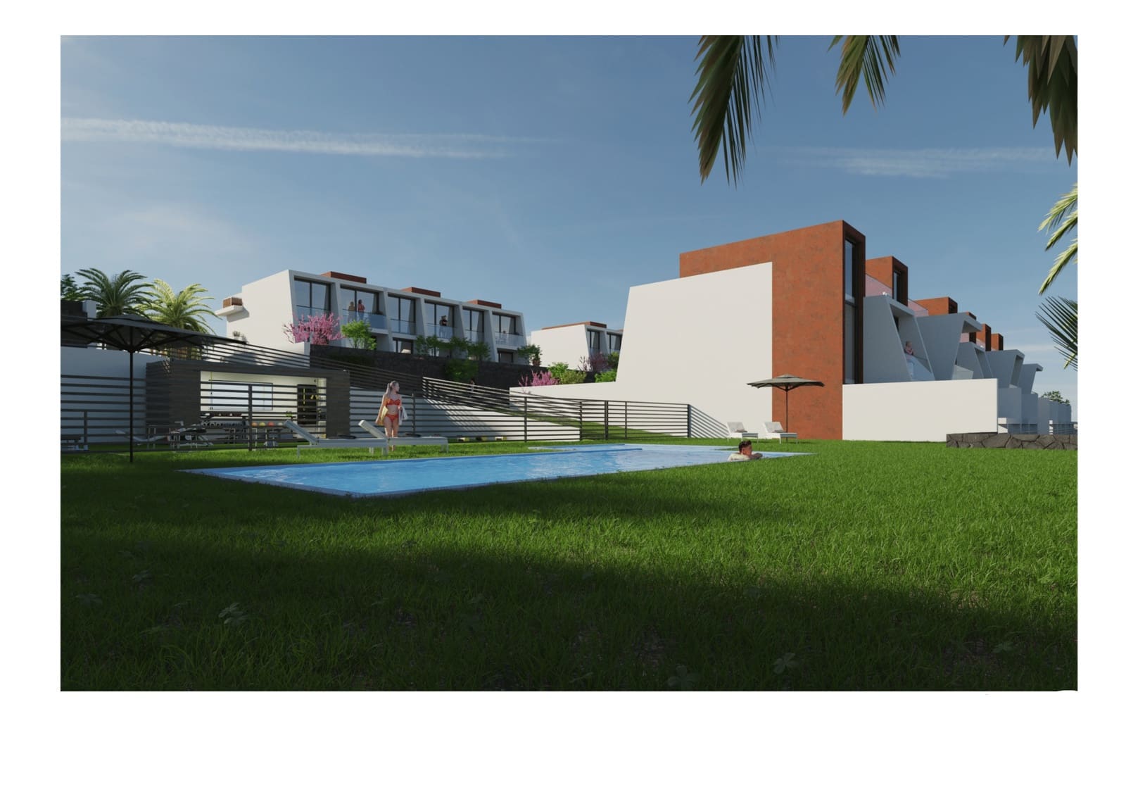 3 soveværelse Byhus til salg i Calpe / Calp med swimmingpool garage - € 465.000 (Ref: 8260405)