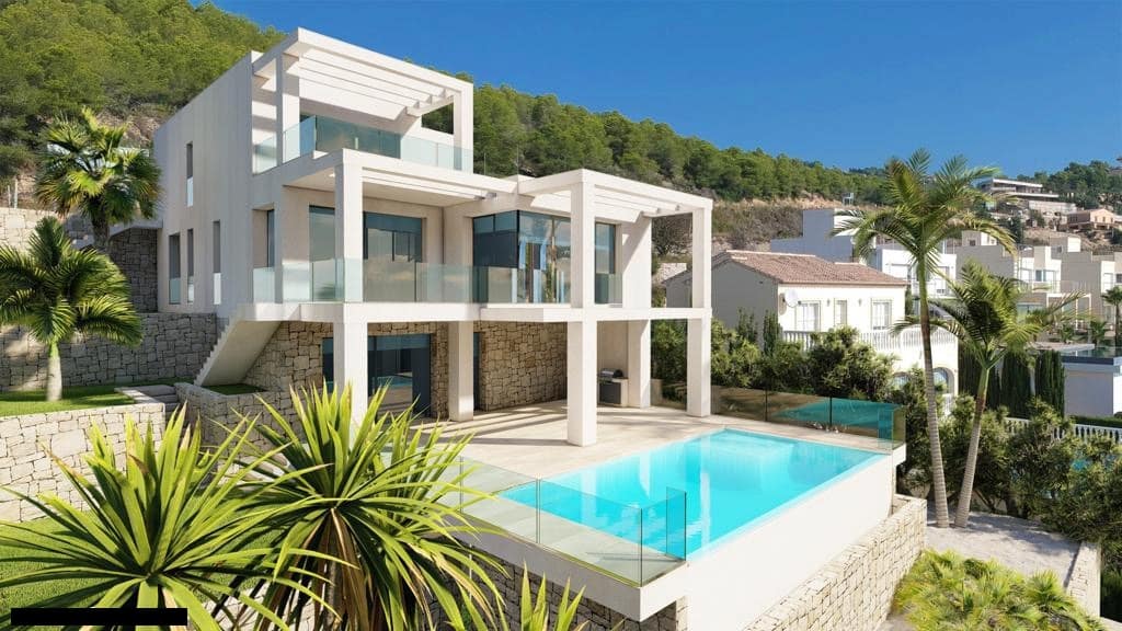 4 bedroom Villa for sale in Calpe / Calp with pool garage - € 1,925,000 (Ref: 8260411)