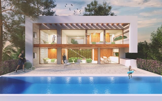 4 soverom Villa til salgs i Moraira, Teulada-Moraira med svømmebasseng garasje - € 1 495 000 (Ref: 8260428)