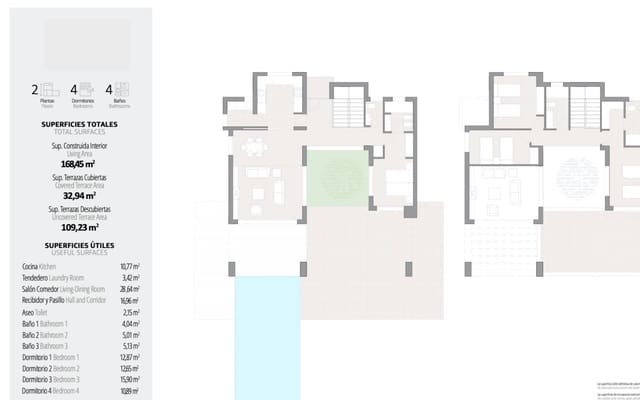 4 sovrum Villa till salu i Cap Martí - El Tossalet - Pinomar, Javea / Xàbia med pool - 875 000 € (Ref: 8270724)