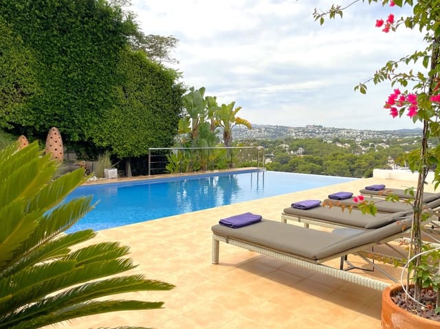 3 sypialnia Willa na sprzedaż w Moraira, Teulada-Moraira z basenem - 1 800 000 € (Ref: 8270734)