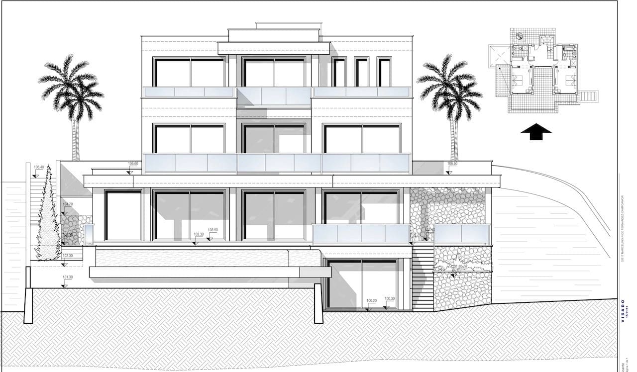 Chalet de 4 habitaciones en Moraira en venta con piscina - 2.180.000 € (Ref: 8270750)