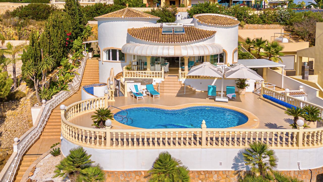 Chalet de 4 habitaciones en Moraira en venta con piscina garaje - 1.900.000 € (Ref: 8271666)