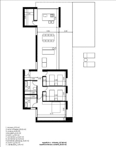 3 bedroom Villa for sale in Pedreguer - € 598,000 (Ref: 8271667)