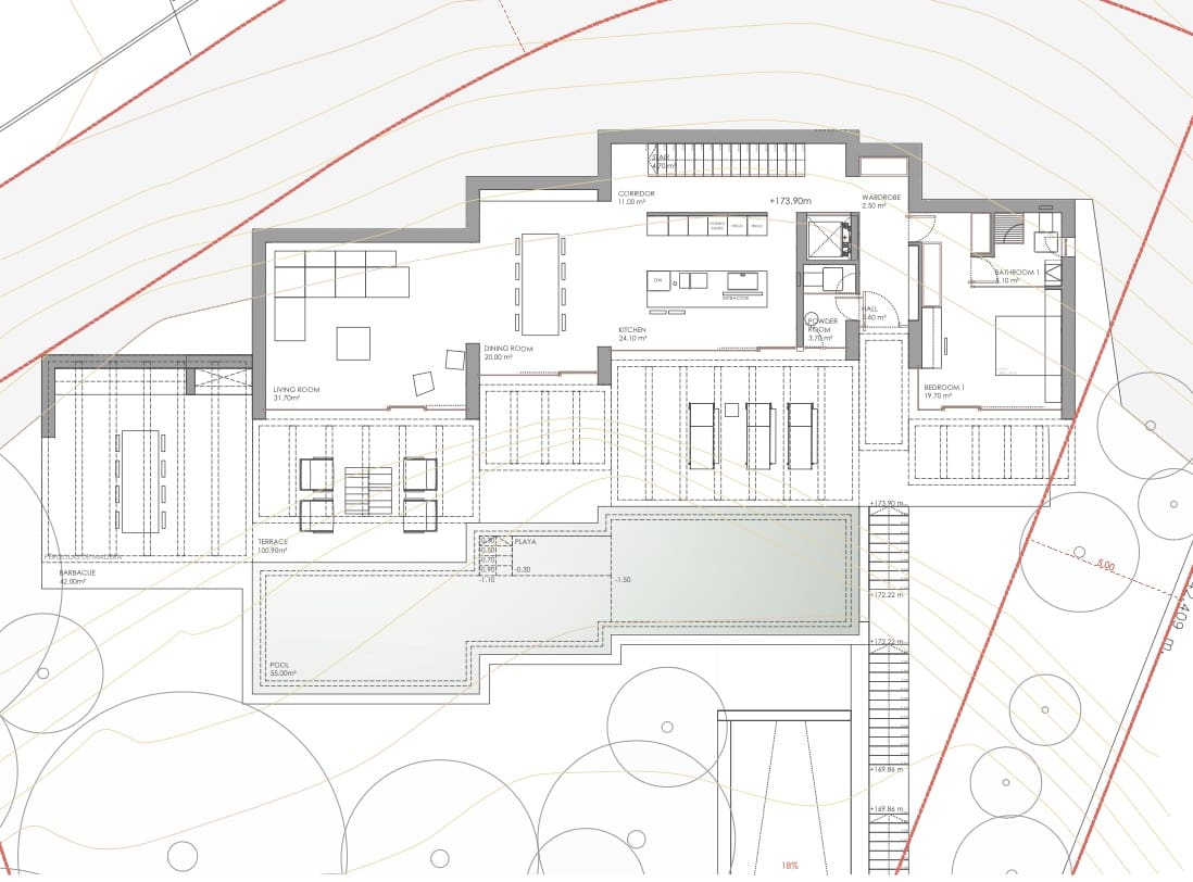 3 soverom Villa til salgs i Benissa med svømmebasseng garasje - € 3 900 000 (Ref: 8271676)