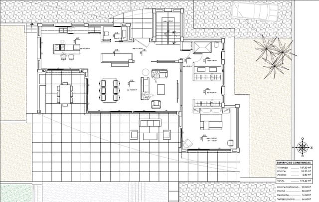 4 soverom Villa til salgs i Moraira, Teulada-Moraira med svømmebasseng garasje - € 1 675 000 (Ref: 8271680)