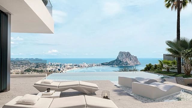 4 chambre Villa/Maison à vendre à Calpe / Calp avec piscine garage - 1 550 000 € (Ref: 8287933)
