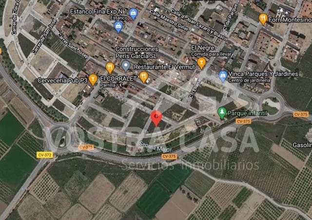 Bauplatz zu verkaufen in La Pobla de Vallbona - 395.000 € (Ref: 8765475)