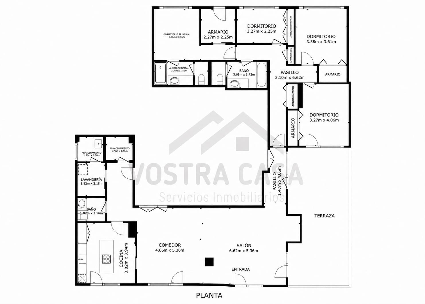 4 soverom Penthouse til salgs i Valencia by med svømmebasseng - € 2 200 000 (Ref: 9747104)